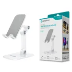 Suporte de Mesa Z-007 para Telemovel | Tablet - Branco