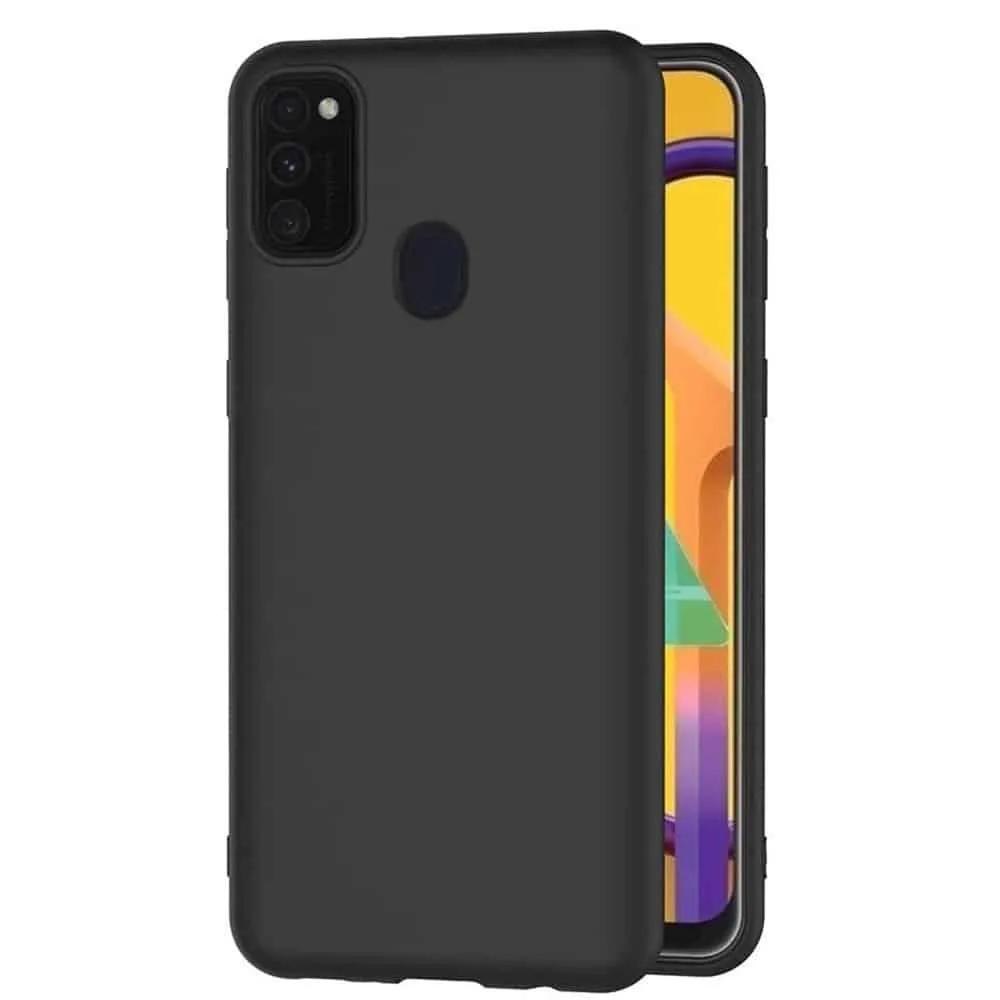 Capa Samsung Galaxy M21 Silicone Premium Preta - Image 3