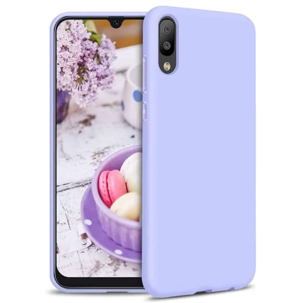 Capa Huawei P20 Silicone Liquido - Lilas