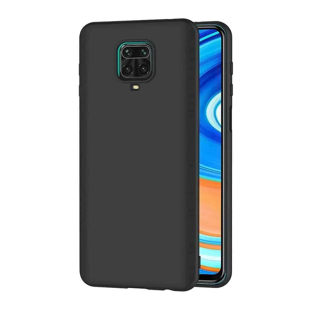 Capa Xiaomi Redmi Note 9 Pro Silicone Premium Preto