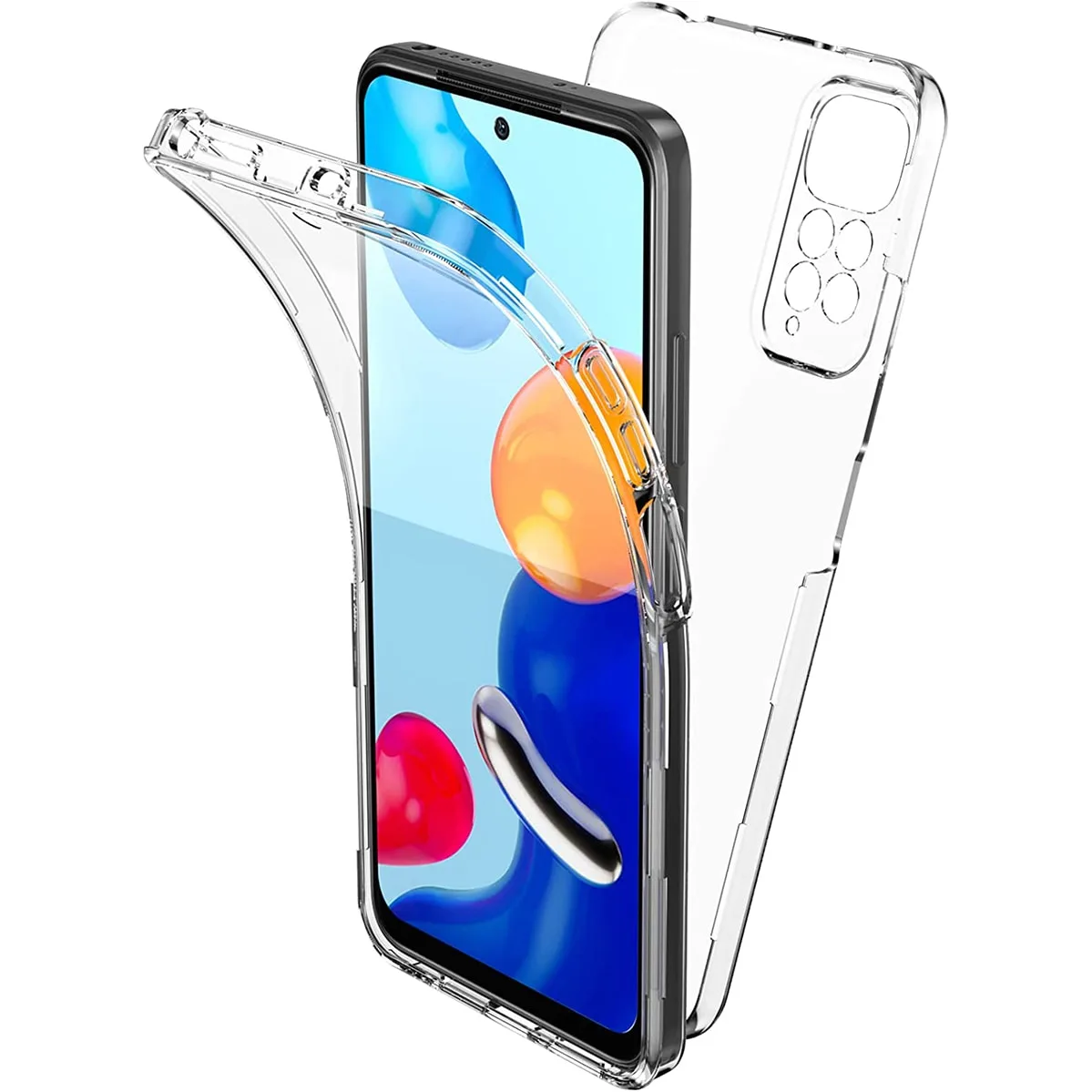Capa 360 Xiaomi Redmi Note 12 Pro 4G - Full Cover Transparente