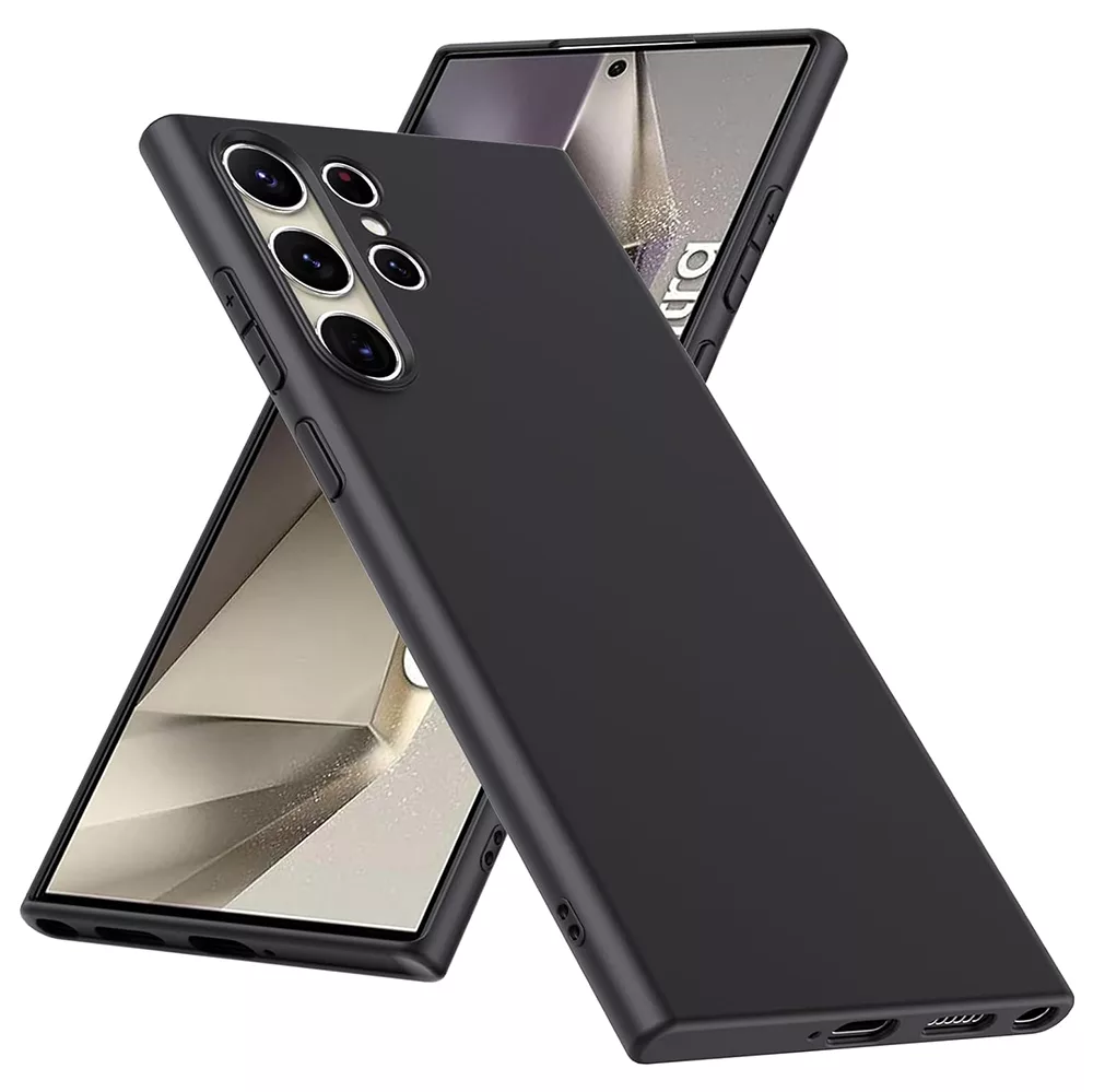 Capa Samsung Galaxy S24 Ultra Silicone Ultrafino - Preto