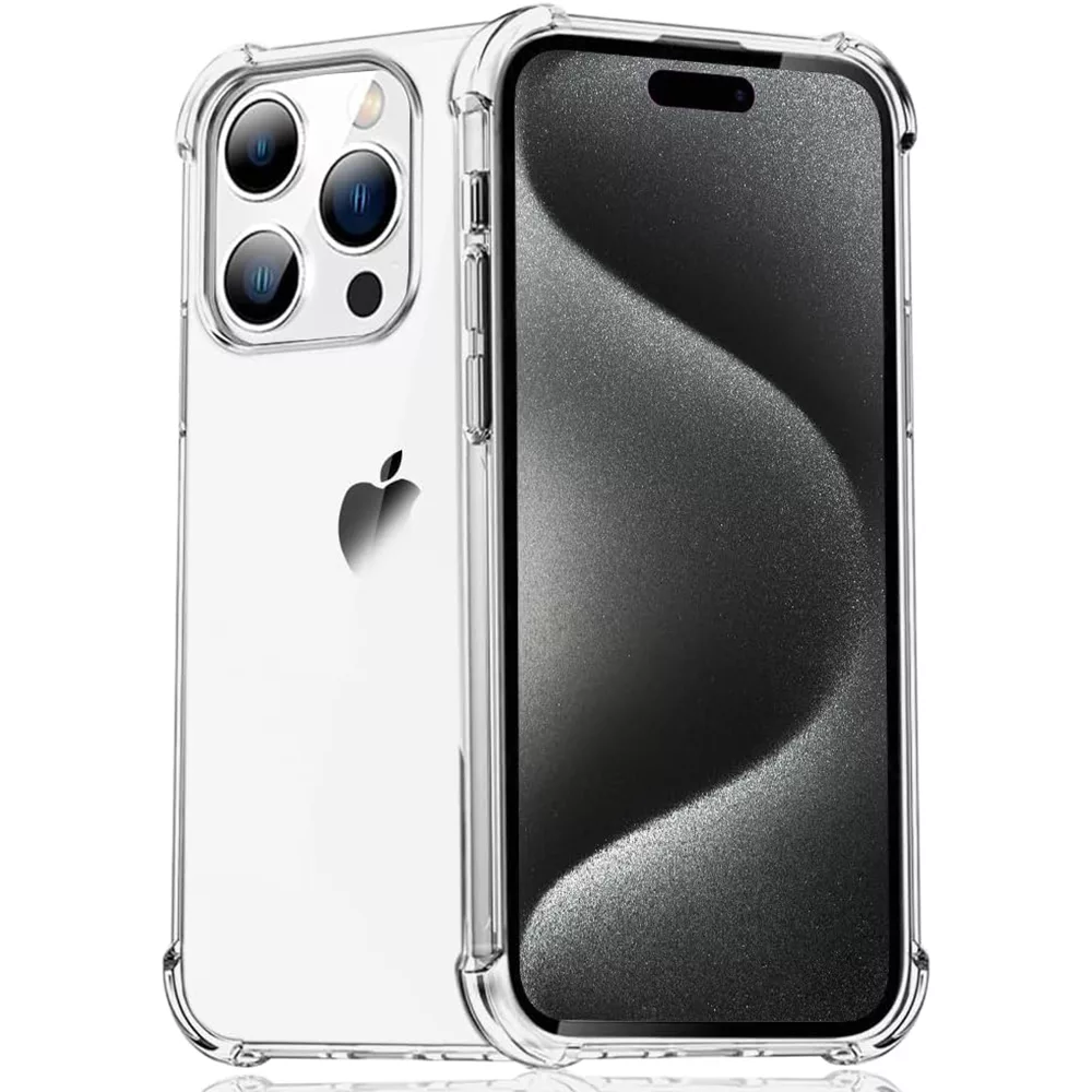 Capa iPhone 14 Pro Anti-Choque Cristal Transparente