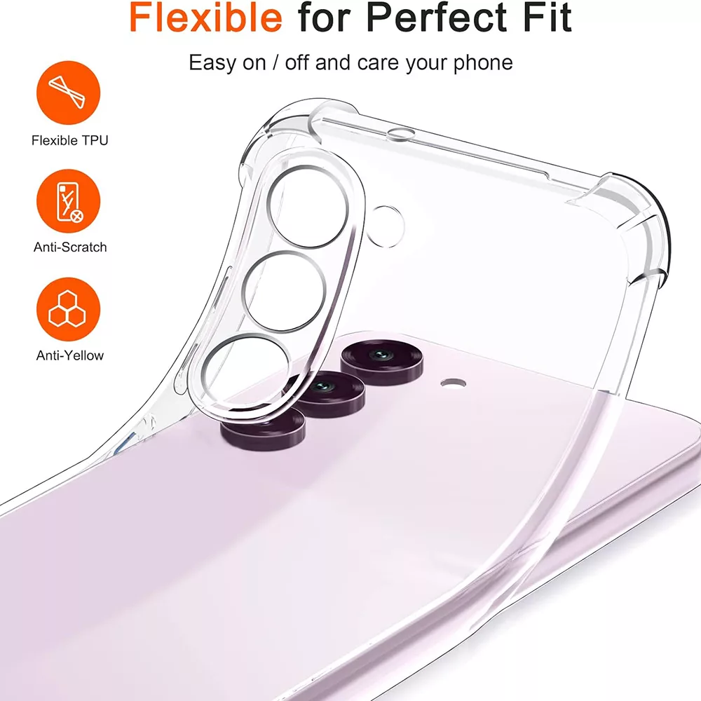 Capa Samsung Galaxy S25 Transparente Silicone