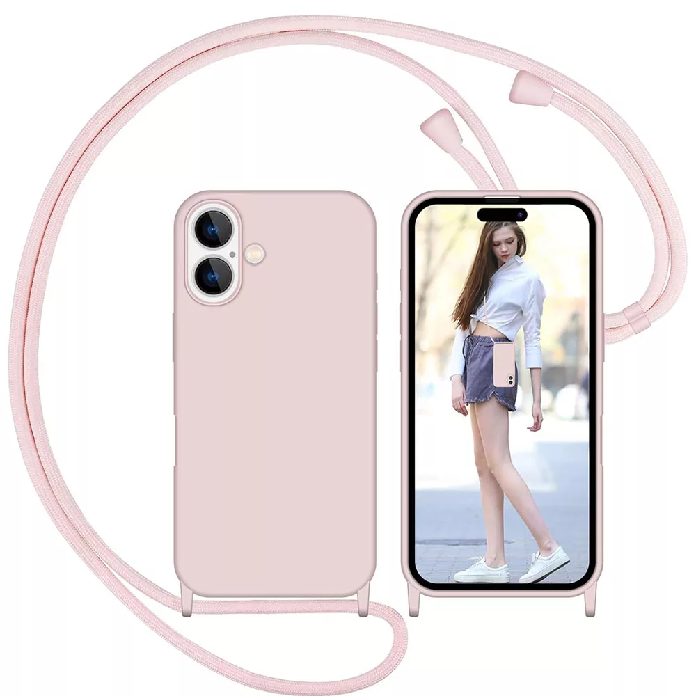 Capa iPhone 16 com Cordão Capa iPhone 16 com Cordão