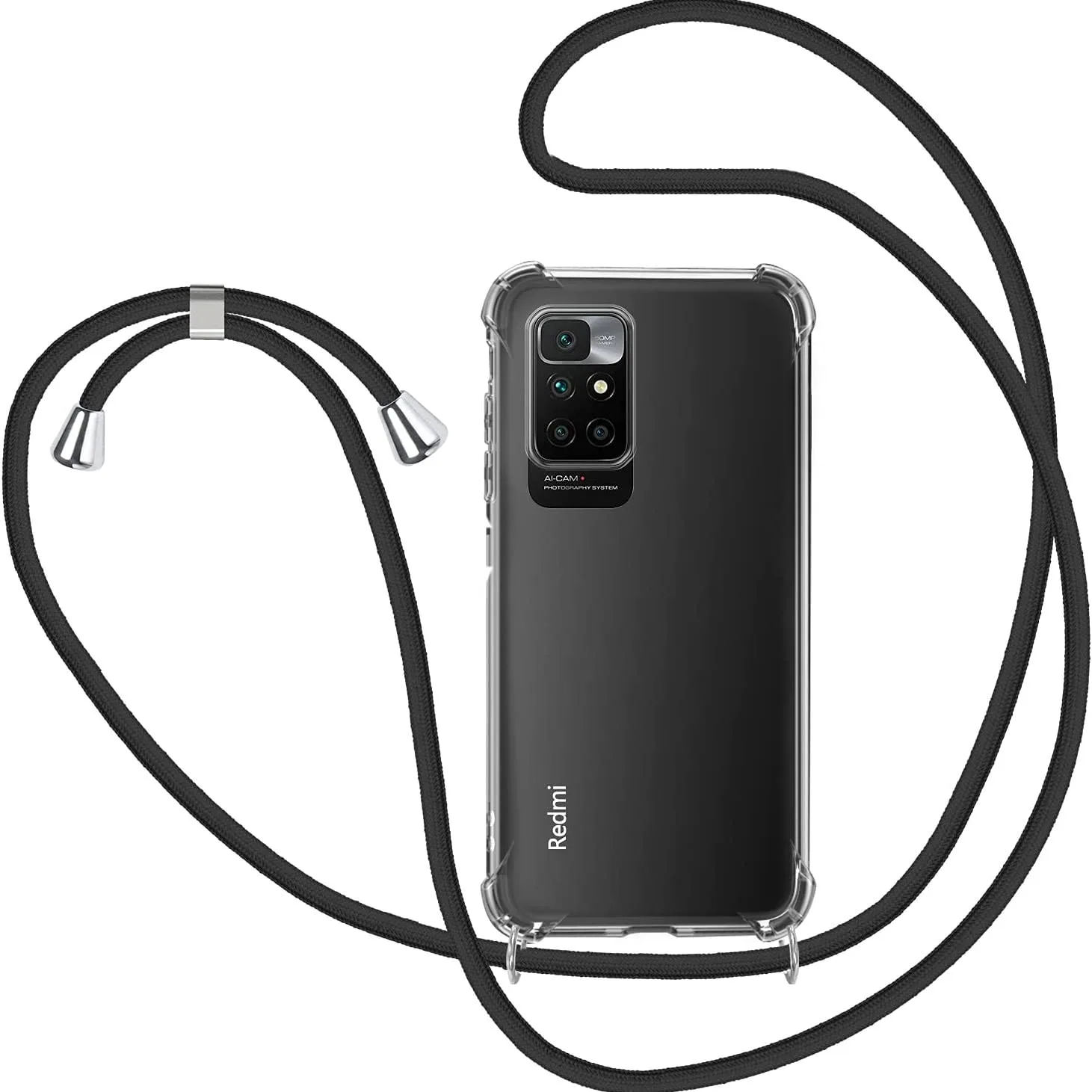 Capa Xiaomi Redmi Note 11S 5G Antichoque com Cordão