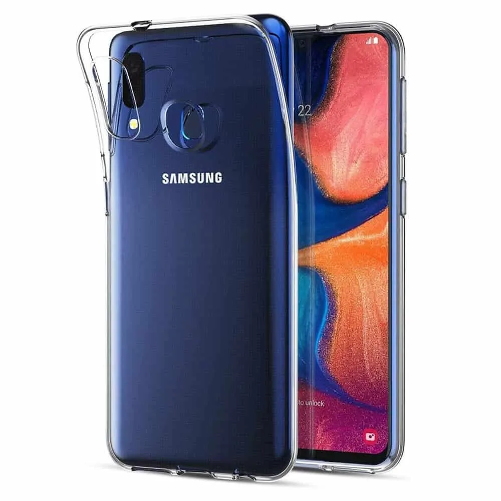 Capa Samsung Galaxy A20E Silicone Premium - Cristal Transparente