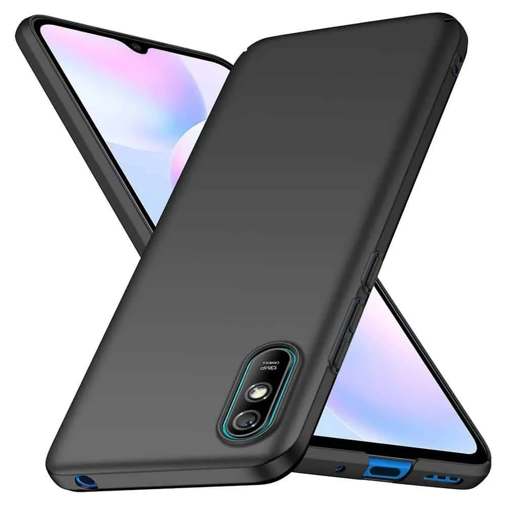 Capa Xiaomi Redmi 9AT Silicone Premium Preto