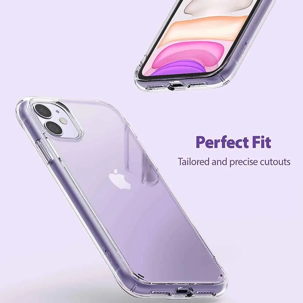 Capa iPhone 11 Silicone Premium - Cristal Transparente - Image 4