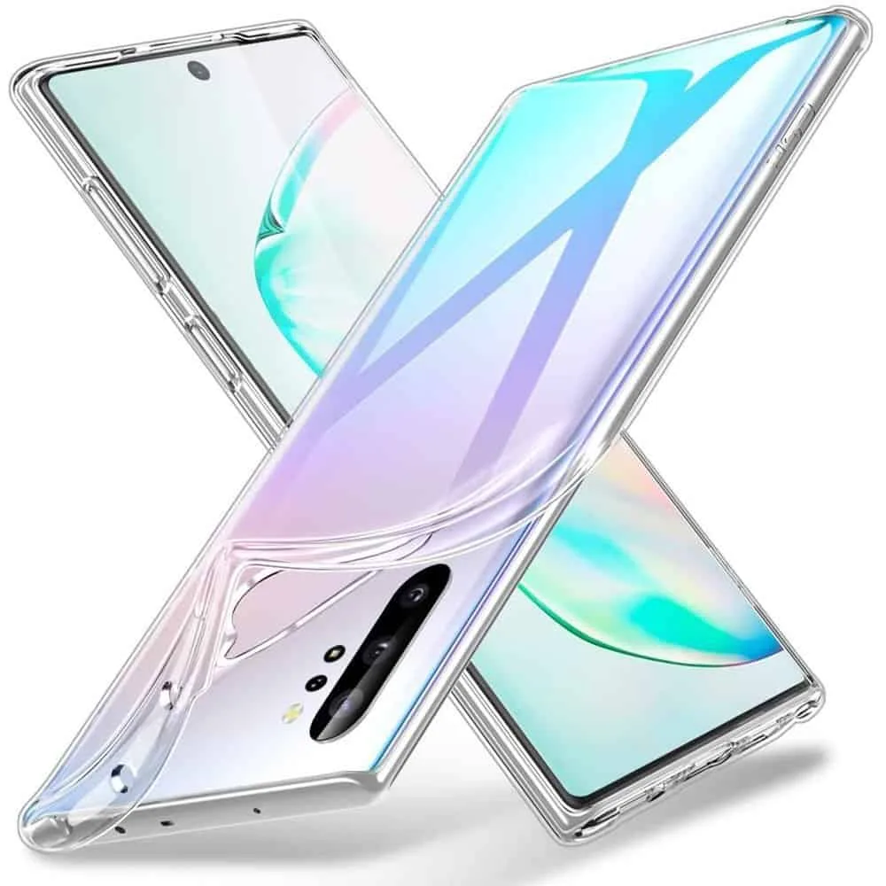 Capa Samsung Galaxy Note 10 Silicone Premium Transparente