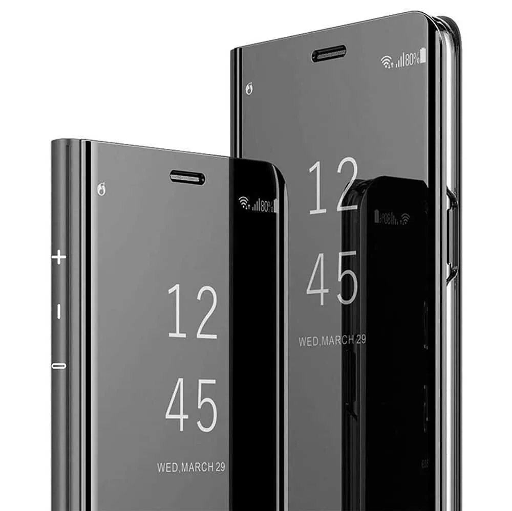 Capa Samsung Galaxy A70 Clear View Flip Cover - Preto