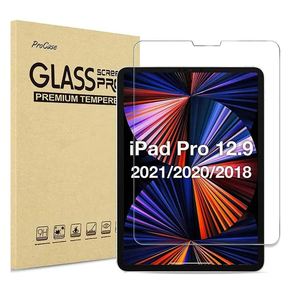 Pelicula de Vidro Temperado iPad Pro (2022 | 2021 | 2020 | 2018) 12,9 - Super Transparente