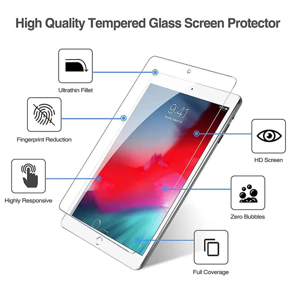 Película de Vidro Temperado iPad Pro (2016) 9,7″ - Super Transparente - Image 2