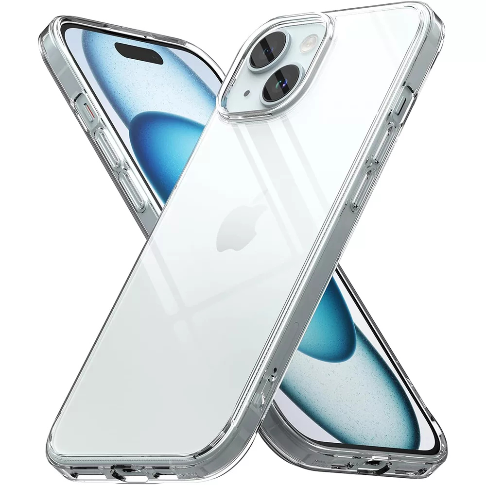 Capa iPhone 15 Silicone Premium - Cristal Transparente