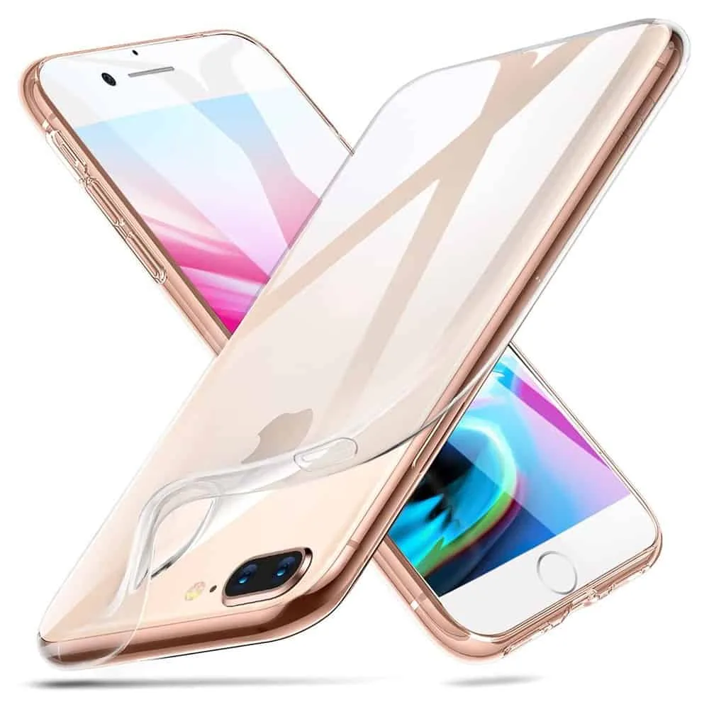Capa iPhone 7 Plus | iPhone 8 Plus Silicone Ultrafino - Transparente
