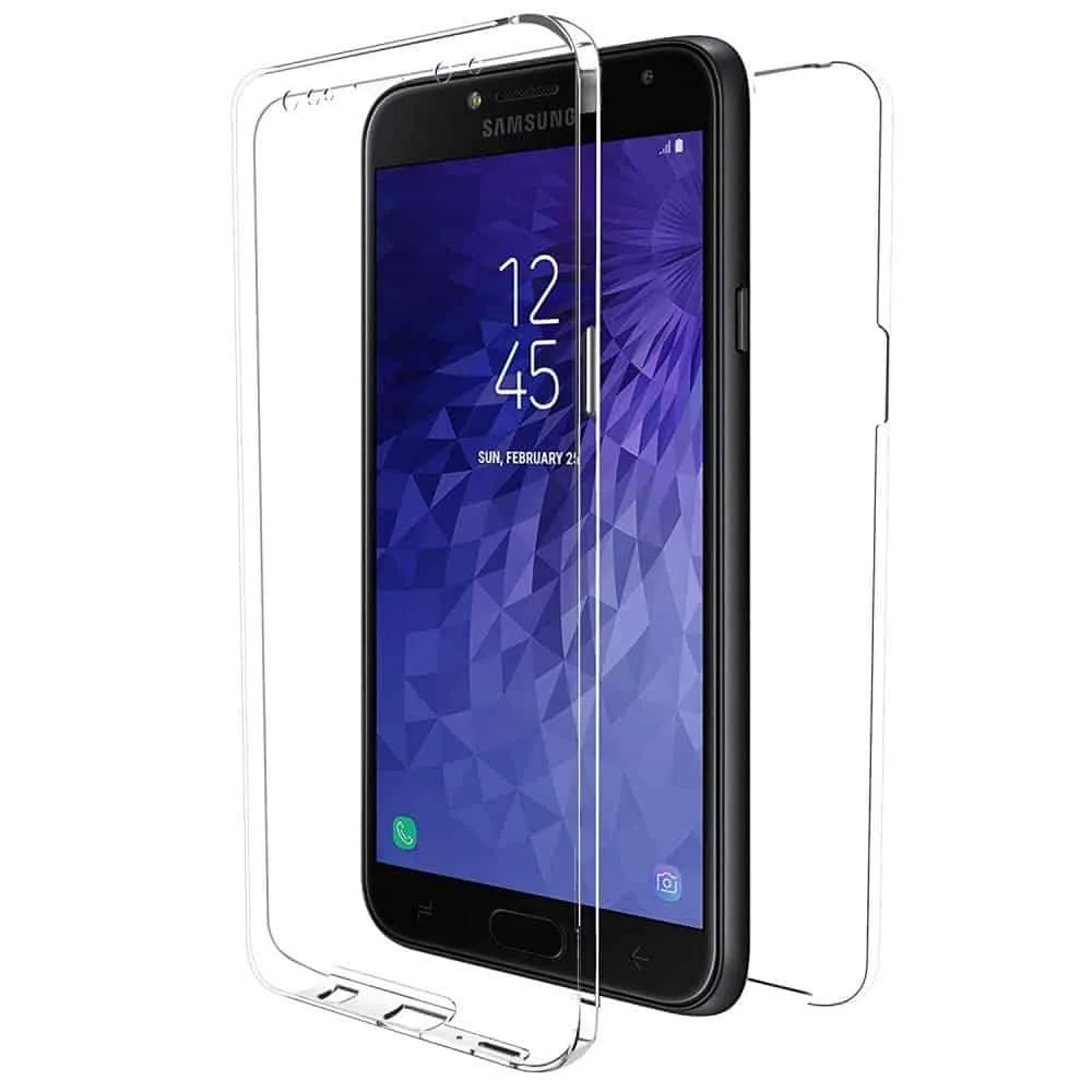 Capa 360 Samsung Galaxy J4 Plus - Full Cover Transparente
