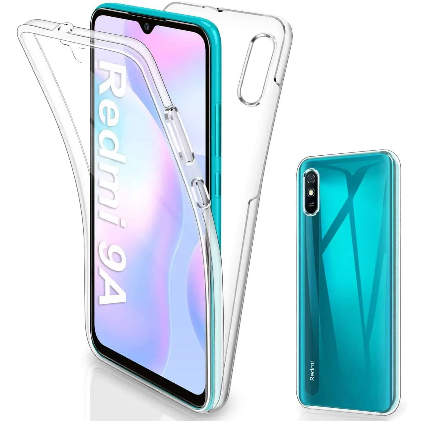 Capa 360 Xiaomi Redmi 9AT Full Cover Transparente