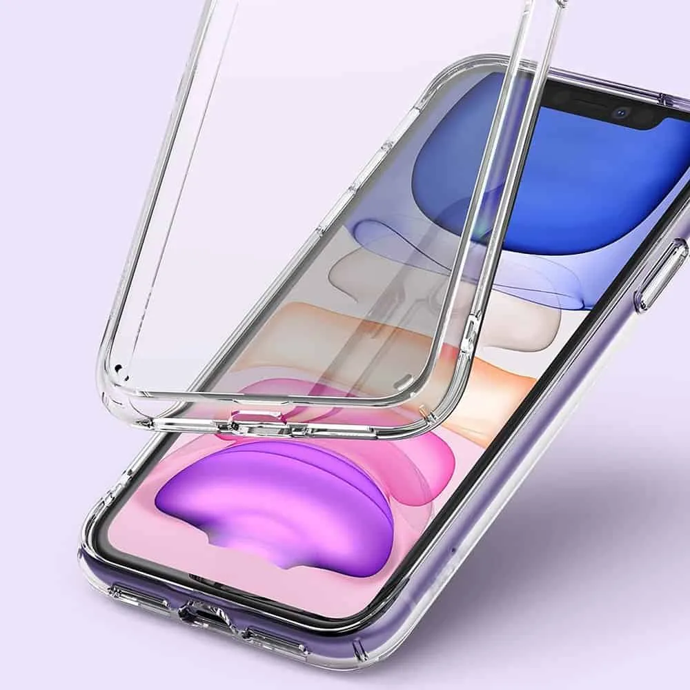 Capa iPhone 11 Silicone Premium - Cristal Transparente - Image 2