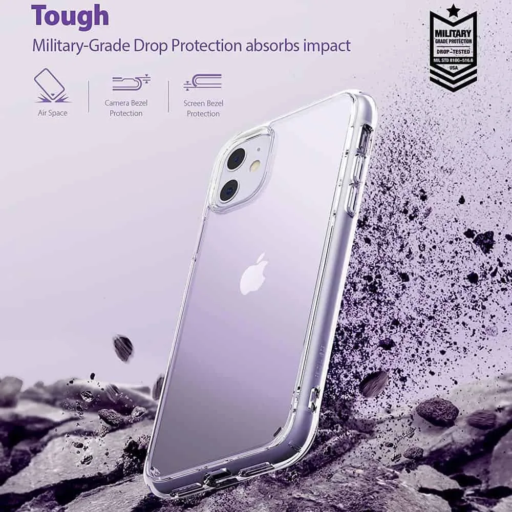 Capa iPhone 11 Silicone Premium - Cristal Transparente - Image 3