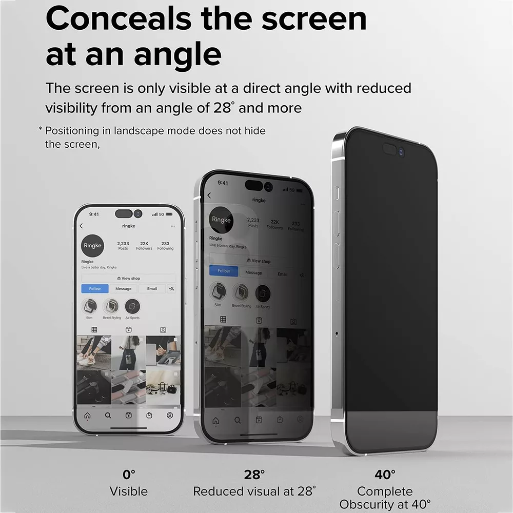 Película de Vidro Temperado Xiaomi Redmi Note 13 Pro 5G - Super Privacidade - Image 2
