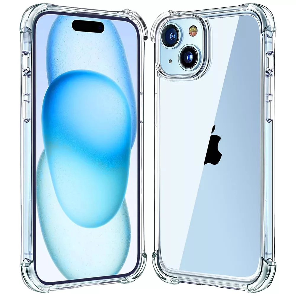 Capa iPhone 15 Anti-Choque Cristal Transparente