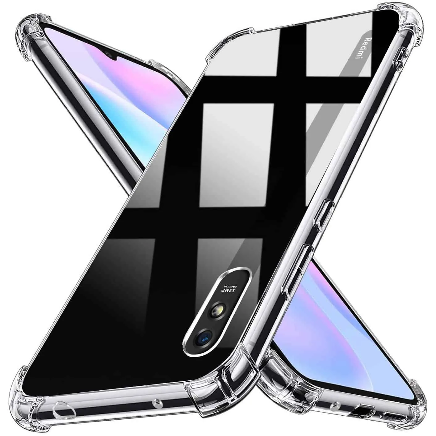 Capa Xiaomi Redmi 9A Anti Choque - Transparente