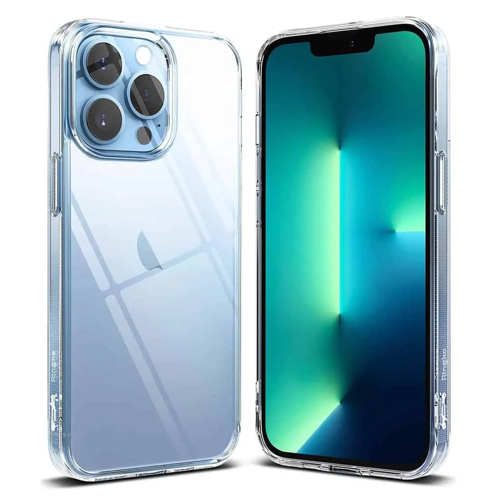 Capa iPhone 13 Pro Silicone Premium - Cristal Transparente