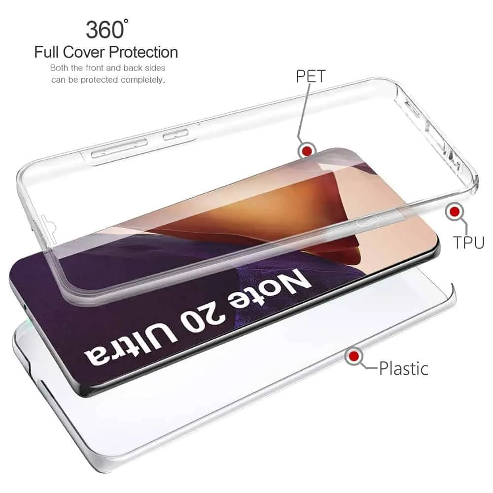 Capa 360 Samsung Galaxy Note 20 Ultra - Full Cover Transparente - Image 2