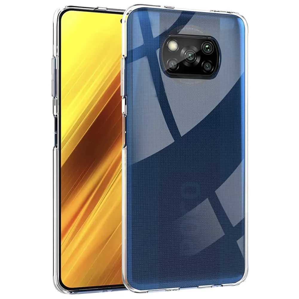 Capa Xiaomi Poco X3 | Poco X3 Pro Silicone Premium - Transparente