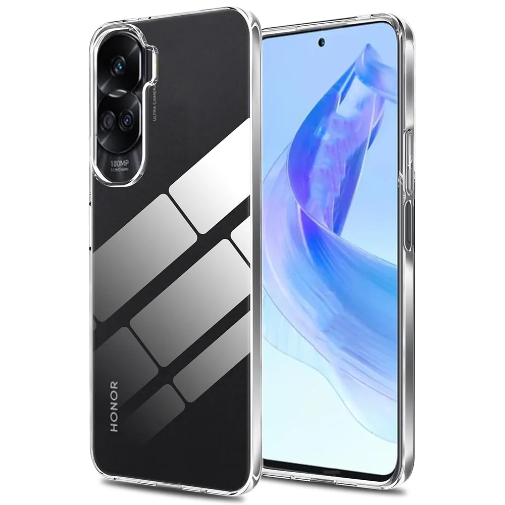 Capa Honor 90 Lite Silicone Premium - Cristal Transparente