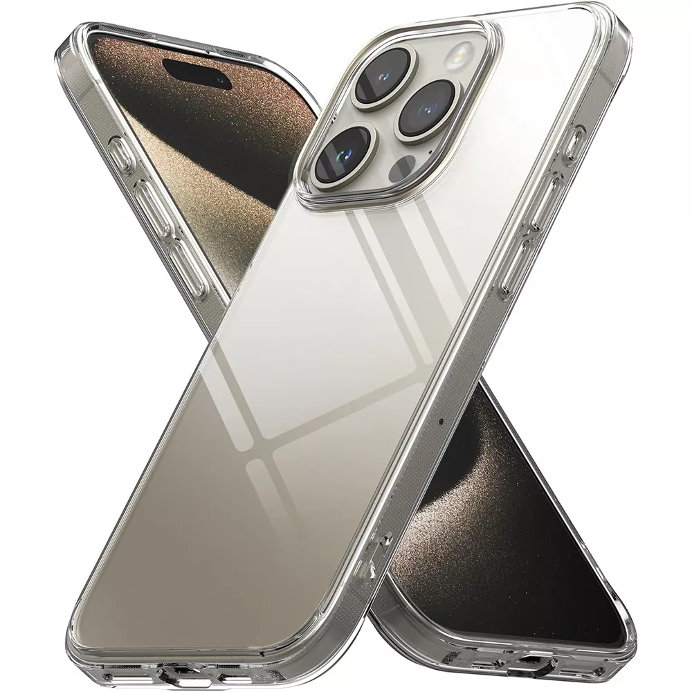 Capa iPhone 15 Pro Max Silicone Premium - Cristal Transparente