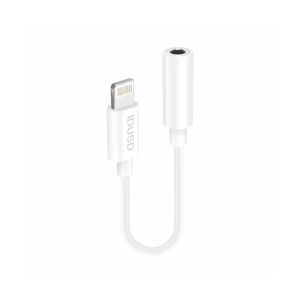 Adaptador Idusd Lightning para Jack 3,5mm Branco - C210B