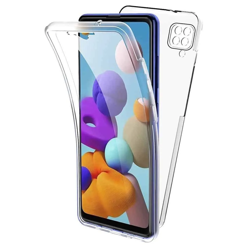 Capa 360 Samsung Galaxy A42 5G - Full Cover Transparente