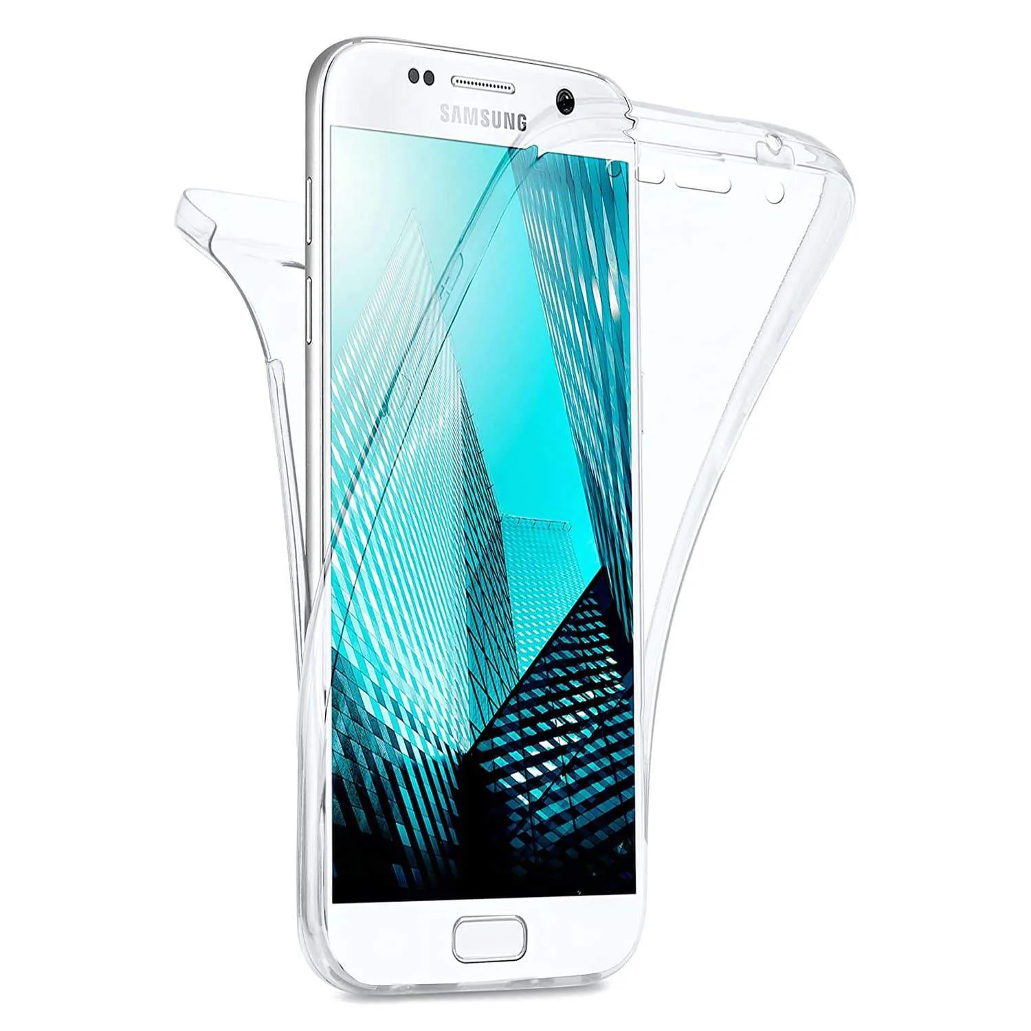 Capa 360 Samsung Galaxy S7 - Full Cover Transparente