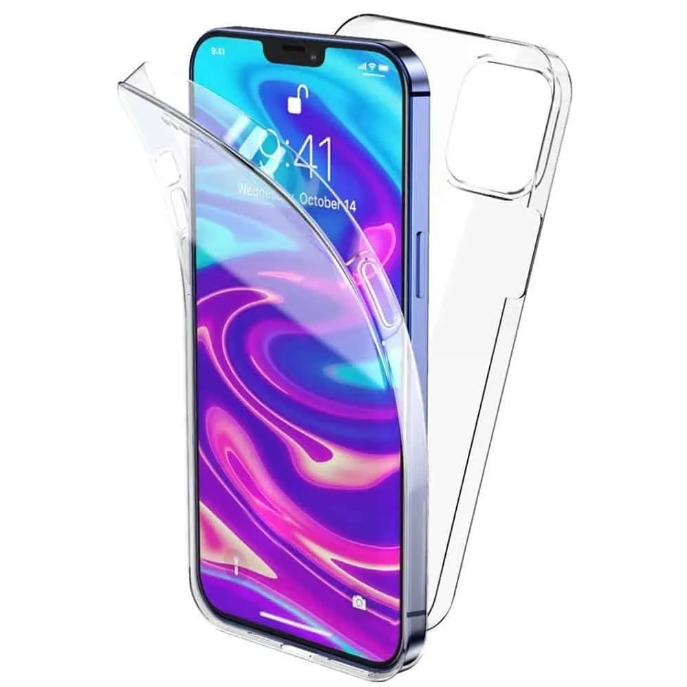 Capa 360 iPhone 14 Plus - Full Cover Transparente