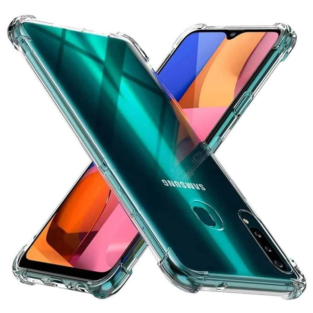 Capa Samsung Galaxy A20S Anti Choque - Transparente