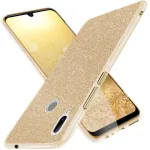 Capa Huawei P Smart Z Purpurina Brilhante - Dourado