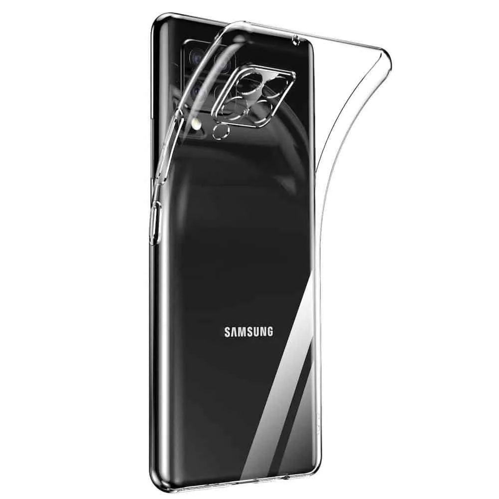 Capa Samsung Galaxy A12 | M12 Silicone Premium - Cristal Transparente