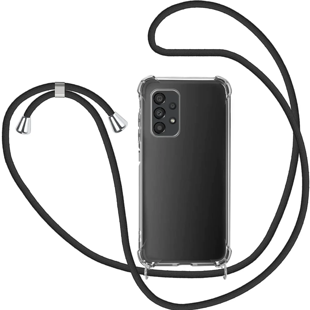 Capa Samsung Galaxy A04S Antichoque com Cordão