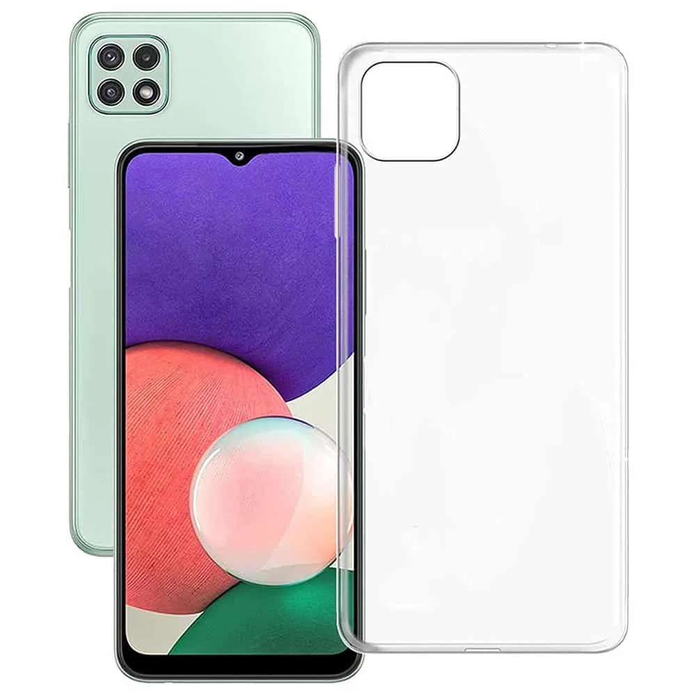 Capa Samsung Galaxy A22 4G Silicone Ultra Fina Transparente