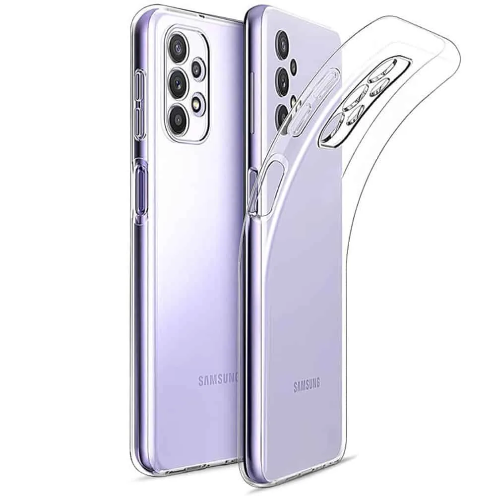 Capa Samsung Galaxy A32 5G Silicone Premium - Cristal Transparente