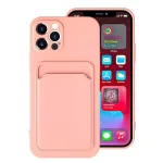 Capa iPhone 7 Plus | 8 Plus com Suporte de Cartao - Rosa Areia