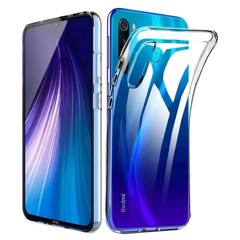 Capa Xiaomi Redmi Note 8 | Note 8 2021 Silicone Premium - Cristal Transparente