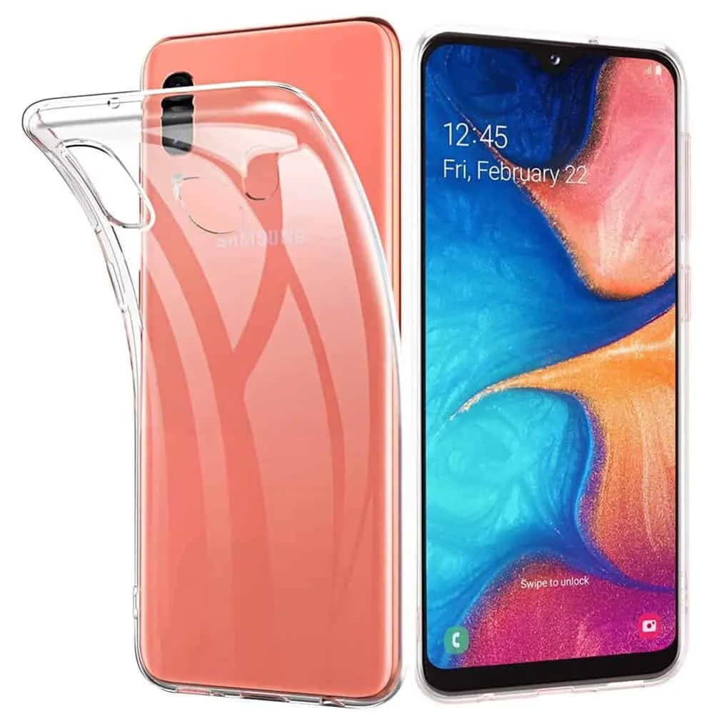 Capa Samsung Galaxy A20E Silicone Ultrafino - Transparente