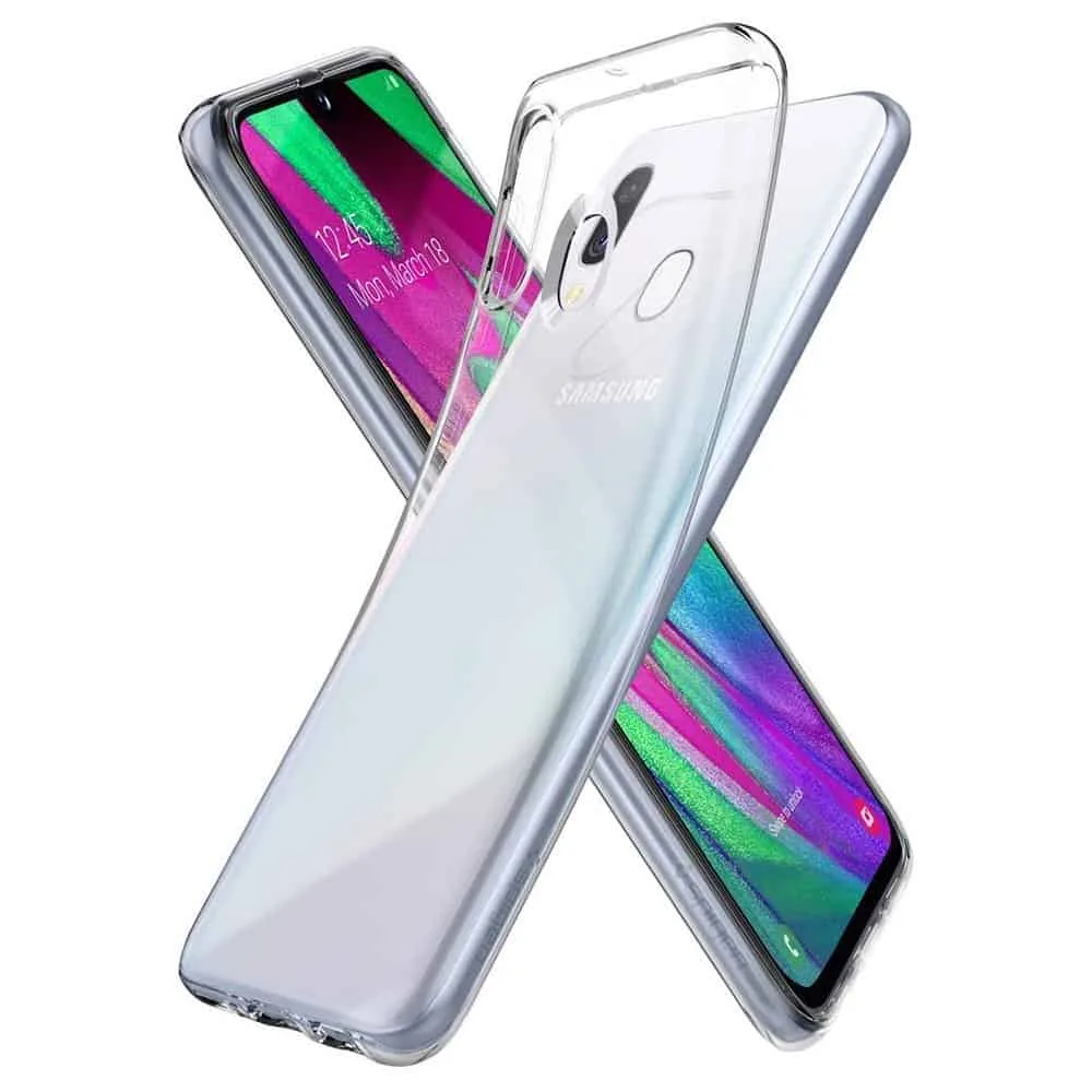 Capa Samsung Galaxy A40 Silicone Premium - Cristal Transparente