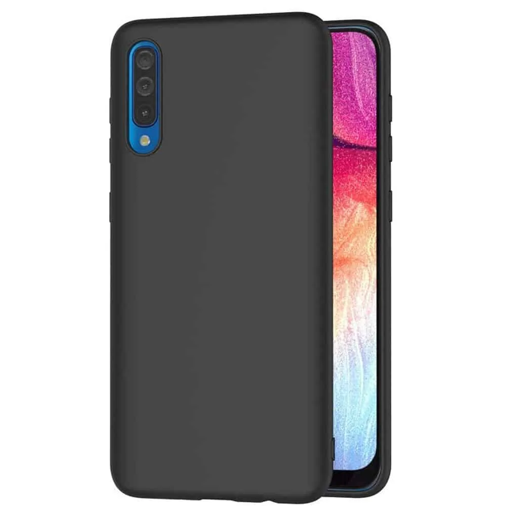 Capa Samsung Galaxy A70 Silicone Premium - Preta