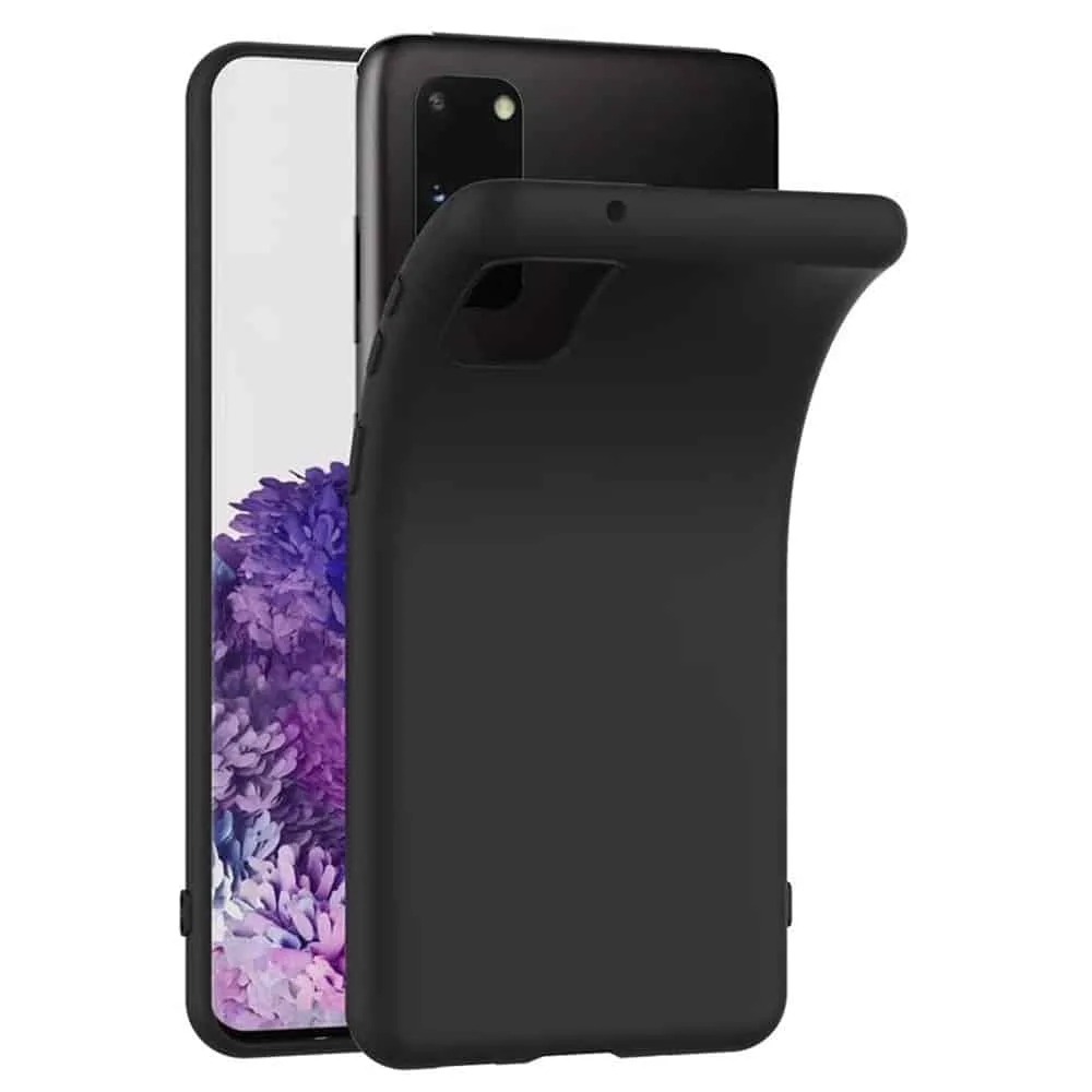 Capa Samsung Galaxy S20 Plus Silicone Premium - Preta
