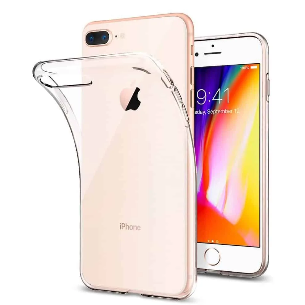 Capa iPhone 8 Plus Silicone Premium Transparente