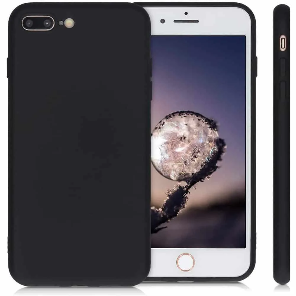 Capa iPhone 7 Plus Silicone Premium Preto