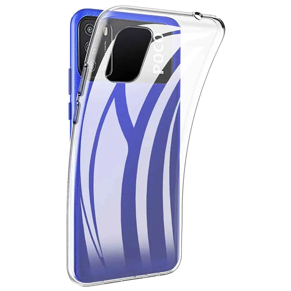 Capa Xiaomi Poco M3 Silicone Ultrafino - Transparente